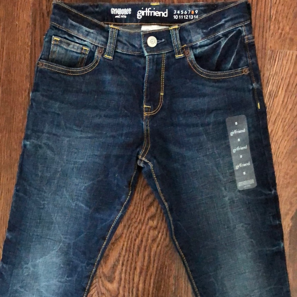 Gymboree Girls Girlfriend Denim Jeans Blue New - Picture 4 of 8